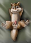 anus balls bodily_fluids butt cum cum_on_penis genital_fluids genitals looking_at_viewer male on_model penis solo zander_the_raccoon alvin_and_the_chipmunks alvin_and_the_chipmunks_(live-action) alvin_seville chipmunk ground_squirrel mammal rodent sciurid hi_res watermark