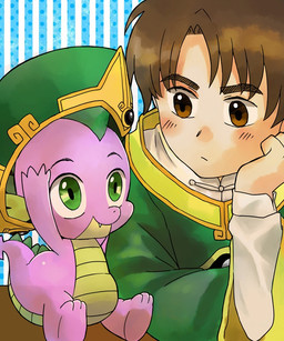 2013 brown_eyes brown_hair cardcaptor_sakura clothed clothing crossover dragon duo friendship_is_magic green_eyes hair hat human lee_syaoran male mammal my_little_pony o_tsuu scalie spike_(mlp) young
Rating: Safe
Score: 2
User: anthroking
Date: April 23, 2013 2013 brown_eyes brown_hair cardcaptor_sakura clothed clothing crossover dragon duo friendship_is_magic green_eyes hair hat human lee_syaoran male mammal my_little_pony o_tsuu scalie spike_(mlp) young
Rating: Safe
Score: 2
User: anthroking
Date: April 23, 2013