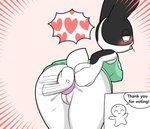 ahegao ambiguous_gender ambiguous_penetrating ambiguous_penetrating_female anal anal_penetration animal_crossing anthro bodily_fluids bottomless clothed clothing comic deep_penetration dildo dildo_in_ass dildo_insertion dotty_(animal_crossing) duo ejaculation female female/ambiguous female_penetrated genital_fluids genitals heart_symbol lagomorph leporid looking_pleasured mammal nintendo object_in_ass open_mouth orgasm orgasm_face penetration pussy pussy_ejaculation rabbit sex sex_toy sex_toy_in_ass sex_toy_insertion solo_focus speech_bubble text tongue tongue_out tonytoran vaginal_fluids