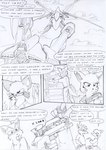 aircraft airship anthro asking asking_another asking_what asking_why black_and_white canid canine chair clothing cloud comic command command_to_surrender command_to_trust dasyuromorph dialogue doctor_watson english_honorific english_text eyewear female fur furniture glasses group gun honorific inner_monologue jacket kitfox-crimson linked_speech_bubble loading_gun macropod male mammal marsupial monochrome multicolored_body multicolored_fur name_drop name_in_dialogue novus_(kitfox-crimson) onomatopoeia open_mouth pointy_speech_bubble procyonid profanity question raccoon ranged_weapon recently_extinct_species rumour_(kitfox-krimson) sketch sky skyscape sound_effects speech_bubble stolen_generation talking_to_another text thought_bubble thylacine topwear trio two_tone_body two_tone_fur vehicle weapon yes-no_question yiff_field_technology