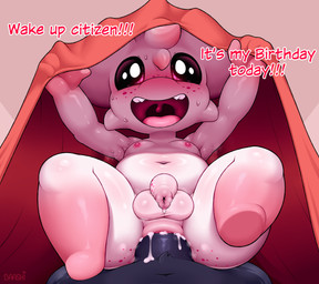 anal anal_penetration anus armpit_fetish bed belly blush bodily_fluids butt crotch_tuft cum duo flaccid_while_penetrated foreskin freckled_butt freckled_face freckled_penis freckles furniture genital_fluids genitals leaking_precum long_foreskin looking_at_viewer male male/male moobs musk penetration penile penile_penetration penis penis_in_ass precum puffy_anus shortstack sweat tuft unretracted_foreskin baashi miziu_(baashi) alien goo_creature humanoid hybrid absurd_res hi_res