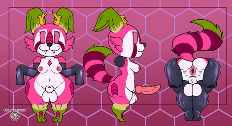 animal_genitalia animal_penis anthro balls big_balls big_butt big_penis breasts butt canine_genitalia canine_penis canine_teeth clothed clothing fur genitals gynomorph hair horn intersex knot knotted_penis penis plushie short_tail shortstack shortstack_gynomorph shortstack_intersex simple_background solo tail thick_thighs linyxart lagomorph leporid mammal rabbit 2025 digital_drawing_(artwork) digital_media_(artwork) hi_res