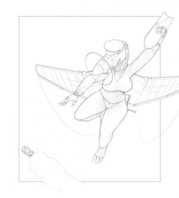 aircraft airplane anthro armored_vehicle back_wings big_breasts bomb bottomwear breasts claws clothed clothing cockpit explosives female flying hat headgear headwear machine metallic_body not_furry pants propeller shirt simple_background smile solo tank_(vehicle) topwear tracked_vehicle vehicle weapon white_background wings ndragon3 crusader_(tank) ju-87_stuka junkers_flugzeug_und_motorenwerke_ag aeromorph living_aircraft living_machine living_vehicle hi_res monochrome sketch
