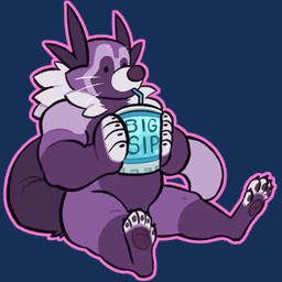 5_fingers 5_toes anthro beverage biped claws container countershade_face countershade_fur countershade_torso countershading cup dot_eyes drinking drinking_straw drinking_straw_in_mouth feet finger_claws fingerless_(marking) fingers fur holding_beverage holding_container holding_cup holding_object male male_anthro multicolored_body multicolored_fur neck_tuft nude nude_anthro nude_male outline pawpads paws purple_body purple_fur purple_outline simple_background simple_eyes sitting solo tail text text_on_cup three-quarter_view toe_claws toeless_(marking) toes toony transparent_background tuft whiskers white_body white_fur suck_mcjones bento_(character) binturong mammal viverrid 1:1 alpha_channel digital_drawing_(artwork) digital_media_(artwork) english_text flat_colors