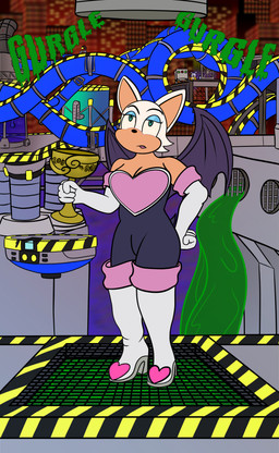 anthro big_breasts breasts chemical_plant clothed clothing detailed_background female fur gloves gurgle_(sound_effect) handwear humor makeup male messy slapstick slapstick_humor slime solo sound_effects treasure wam wings gunge-rat sega sonic_the_hedgehog_(series) big_the_cat rouge_the_bat bat domestic_cat felid feline felis mammal absurd_res digital_media_(artwork) hi_res