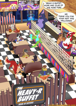 anthro breasts clothed clothing dialogue duo feet feral fur group heavy_r_buffet male nipples nude overweight partially_clothed showing_leg slim smile solo speech_bubble tail text tongue trio pricethecamel bandit_(holidaypup) ghstaquila_(character) irongut pirate_eagle puggy_(character) accipitrid accipitriform avian bird camelid canid canine canis cetacean dolphin eagle fox lagomorph leporid llama mammal marine mephitid murid murine parrot rabbit rat rodent skunk toothed_whale wolf better_version_at_source comic english_text hi_res