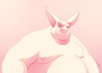 belly big_belly front_view huge_belly male male_humanoid moobs mouth_closed nude obese obese_humanoid obese_male overweight overweight_humanoid overweight_male pink_background simple_background solo yellow_eyes chocolateandmilk vincent_(chocolate-beverage) humanoid imp 2017 dated restricted_palette signature