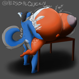 belly belly_expansion big_belly big_breasts big_butt bodily_fluids breast_expansion breasts butt cum cum_inflation cum_inside excessive_cum excessive_genital_fluids expansion female fluffy fluffy_tail genital_fluids huge_belly huge_breasts huge_butt huge_thighs hyper hyper_belly hyper_breasts inflation male male/female tail thick_thighs project_alex mythology canid canine canis dragon mammal mythological_creature mythological_scalie scalie wolf 1:1 2025 absurd_res hi_res
