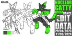 anthro black_body evil_face feet green_eyes green_feet green_glow green_hands solo anlack felid feline mammal sketch