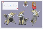 absurd_res english_text facial_hair feral generation_5_pokemon grey_body hi_res horn little_tikes looking_at_viewer looking_back male model_sheet mustache nintendo pokeball pokemon pokemon_(species) quadruped samurott simple_background sitting solo sonofan spade_lovelight text toy