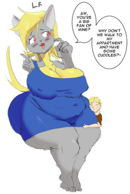anthro barefoot blonde_hair breasts camel_toe carly_(maximusculus) cleavage clothed clothed_anthro clothed_female clothing dress duo erect_nipples feet female fur grey_body grey_fur hair hard_nipples human_on_anthro interspecies larger_female male male/female mini_giantess navel_line nipples obese obese_anthro obese_female overweight overweight_anthro overweight_female shirt size_difference t-shirt tail text tight_clothing topwear yellow_tail leafy_feathers animal_humanoid human humanoid mammal mammal_humanoid mustelid mustelid_humanoid musteline musteline_humanoid true_musteline weasel weasel_humanoid english_text hi_res sketch
