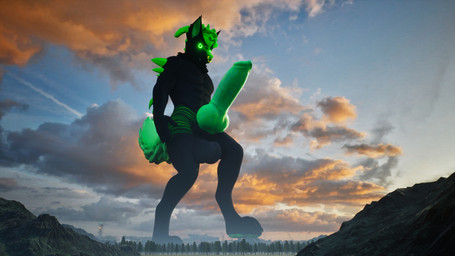 animal_genitalia anthro balls big_balls canine_genitalia facial_piercing genitals green_penis huge_balls hyper hyper_balls hyper_genitalia knot macro male micro nose_piercing nose_ring paws penis piercing ring_piercing size_difference solo stomping f4r3u5z mythology canid canine canis dragon hybrid mammal mephitid mythological_creature mythological_scalie scalie skunk wolf 16:9 3d_(artwork) 4k absurd_res digital_media_(artwork) hi_res widescreen