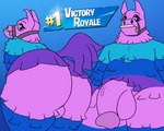 anthro backsack balls butt genitals male penis raised_tail solo tail spritedraws epic_games fortnite loot_llama_(fortnite) camelid llama mammal 5:4