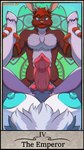 abstract_background animal_genitalia animal_penis anthro antlers areola big_breasts breasts canine_genitalia canine_penis card dominant dominant_male duo erection female female_pov first_person_view fur genitals hair holding_both_legs holding_legs_up horn huge_breasts knot legs_up looking_at_viewer lying major_arcana male male/female nipples nude penis pussy pussy_rubbing roman_numeral rubbing rubbing_pussy sex smile spread_legs spreading standing submissive submissive_female tarot tarot_card text toony white_body white_fur kyouta_69 european_mythology greek_mythology mythology avian hippogriff jackalope lagomorph leporid mammal mythological_avian mythological_creature rabbit 2025 digital_media_(artwork) english_text hi_res