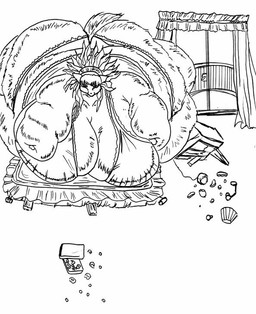 accessory anthro balcony bed bedroom big_breasts big_butt bottomwear box_of_chocolates bra breast_expansion breasts butt candy chocolate cleavage cleavage_overflow clothed clothing crushed_object curtains curtains_open dessert expansion female food frilly frilly_bra frilly_clothing frilly_panties frilly_underwear fur furniture furniture_damage furniture_lamp hair hair_accessory hairband huge_breasts huge_butt huge_hips hyper hyper_arms hyper_breasts hyper_butt hyper_hips immobile inside lamp lingerie long_hair looking_at_viewer messy_hair morbidly_obese morbidly_obese_anthro morbidly_obese_female nightstand obese obese_anthro obese_female overweight overweight_anthro overweight_female panties simple_background solo tail thick_thighs underwear weight_gain white_background wide_hips window unknown_artist dirge_(blackwhitepuppy) canid canine canis mammal wolf 2006 black_and_white digital_drawing_(artwork) digital_media_(artwork) line_art monochrome