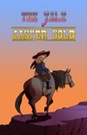 anthro clothing comic cowboy_hat duo english_text equid equine feral hat headgear headwear hi_res horse jamil_gonzalez jasper_gold_(character) lagomorph leporid male mammal promontory_(geography) rabbit riding_horse rock text the_tale_of_jasper_gold western wild_west
