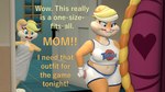 anthro biped blonde_hair breasts dialogue duo eyelashes female hair mature_female open_mouth pupils text thick_thighs towel towel_only papadragon69 looney_tunes the_looney_tunes_show warner_brothers lola_bunny patricia_bunny lagomorph leporid mammal rabbit 3d_(artwork) digital_media_(artwork) hi_res daughter_(lore) mother_(lore) mother_and_child_(lore) mother_and_daughter_(lore) parent_(lore) parent_and_child_(lore) parent_and_daughter_(lore)