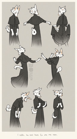 Rating: s
ID: 5684273
Date: 2025-07-03 15:51:19 -0400
Status: active
Score: 34
absurd_res anthro black_clothing black_robe canid canine canis clothing curled_tail domestic_dog facial_markings fluffy footwear fur head_markings hi_res kalpeakoira machete_(kalpeakoira) male mammal markings priest priest_robes robe shoes solo tail white_body white_fur post #5684273
