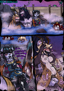 after_sex anal anthro balls bodily_fluids bukkake cum cum_in_vagina cum_inside dialogue female food fruit genital_fluids genitals group head_grab male nipples nude orange_(fruit) penetration penile penile_penetration penis_in_vagina plant smile tattoo text trio vaginal vaginal_penetration wet_genitals destruteka bahou-ren_(destruteka) jenny_joke_(destruteka) leonardo_aegis_(terraaegis8) silvia_tenebrous_forest_(destruteka) bear canid canine canis cervine deer elk giant_panda grinion hybrid mammal wolf absurd_res comic english_text hi_res sketch