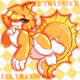 blush eel_transfur feet femboy fin latex male shy solo conditional_dnp tuvandalist changed_(video_game) aquatic eel fish latex_creature living_latex 1:1 hi_res