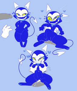 abdominal_bulge ahegao anthro anthro_focus biped black_background blue_pawpads blush blush_stickers bodily_fluids breast_fondling breast_play breasts closed_smile cum cum_in_vagina cum_inside cum_splatter deep_penetration digitigrade disembodied_hand disembodied_penis dripping drooling duo ejaculation eyelashes feet female female_focus flesh_fang fleshlight_position floating_ears fondling genital_fluids genitals glistening glistening_body hand_on_breast heart_pupils heart_reaction heart_symbol hearts_around_head hindpaw holding_partner impact_lines jagged_mouth larger_male leaking_precum long_eyelashes looking_aside looking_pleasured male male/female mitten_hands motion_lines mouth_closed open_mouth open_smile pawpads paws penetration penile penile_penetration penis pointed_tail pose precum pupils saliva saliva_drip semi-anthro simple_background size_difference slit_pupils small_breasts smaller_anthro smaller_female smile solo_focus sweat tears three-quarter_view vaginal vaginal_fluids vaginal_penetration wide_hipped_anthro wide_hipped_female wide_smile yellow_eyes snazzle_snapp domestic_cat felid feline felis mammal digital_drawing_(artwork) digital_media_(artwork) sequence