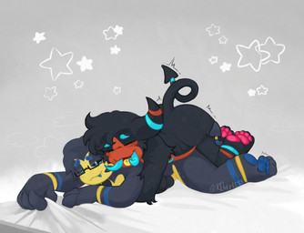 1_horn anal anal_penetration anthro anthro_on_anthro arm_tuft bed blue_body blue_eyes blue_pawpads blush bodily_fluids breath brown_eyes countershading doggystyle duo eyes_closed eyewear fangs from_behind_position fucked_silly fur furniture glasses head_tuft horn looking_at_another looking_pleasured lying male male/male markings mastectomy_scar mounting multicolored_body multicolored_fur narrowed_eyes nude on_bed on_front open_mouth orange_body orange_countershading orgasm orgasm_face pawpads penetration penile penile_penetration pink_pawpads scar sex smile spade_tail striped_markings stripes sweat sweatdrop tail teeth text tongue tongue_out tuft yellow_body yellow_countershading koverless regretevator roblox the_axolotl_sun buttondrop_(regretevator) gregoriah_(regretevator) horned_humanoid humanoid zumae hi_res signature trans_(lore) trans_man_(lore)
