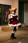 alternative_fashion anthro clothing costume female fursuit j-fashion lolita_(fashion) real solo rabbitinthemoon human mammal mouse murid murine rodent grandfathered_content hi_res photography_(artwork)