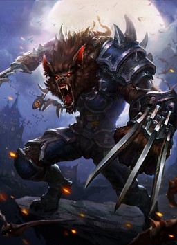 3_toes ambient_silhouette ambiguous_gender angry anthro armor athletic attack bared_teeth blade bodily_fluids bright_eyes brown_body brown_fur brown_nose building claw_(weapon) clothed clothing cloud collar detailed_ambient_creature detailed_background digitigrade ear_piercing embers eye_scar facial_scar fangs feet feral fighting_pose fist full_moon fully_clothed fur group hair male melee_weapon moon muscular night no_pupils open_mouth outside particles piercing pose roaring rock saliva scar silhouette solo_focus sparks spikes standing sword teeth toes tongue weapon moky_lin blizzard_entertainment warcraft ambient_bat ambient_flier bat canid mammal werecanid werecreature worgen 2015 detailed digital_media_(artwork) hi_res