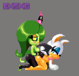 anal anal_penetration anus big_butt big_penis breasts butt close-up duo female genitals herm intersex intersex/female lips lipstick makeup penetration penis sex sprite sprite_art vulva exkrill project_x_love_potion_disaster sega sonic_the_hedgehog_(series) rouge_the_bat the_deadly_six zeena bat humanoid mammal zeti animated digital_media_(artwork) low_res pixel_(artwork) pixel_animation