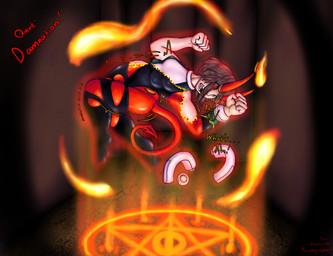 body_part_growth breast_expansion breast_growth breasts expansion female fire forced forced_transformation growth horn horn_growth magic magic_circle multi_breast occult_symbol pentacle pentagram solo spade_tail symbol tail tail_growth transformation transformation_mechanism transformation_through_magic thephantompornographer my_hero_academia ochaco_uraraka demon humanoid succubus hi_res