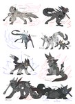 4_toes alternate_species ambiguous_gender arm_tuft armor back_feathers beak black_body black_claws black_ear_tips black_ears black_feathers black_fur black_inner_ear black_nose black_sclera black_stripes black_tail black_tail_tip blue_eyes brown_body brown_ears brown_fur brown_inner_ear brown_tail cannon cheek_tuft chest_tuft claws collar collar_tag crouching cybernetics dipstick_ears dipstick_tail duo ear_markings electricity facial_tuft feathers featureless_crotch feet feral fire floppy_ears fluffy fluffy_chest fluffy_tail front_view fur furrification grey_body grey_ears grey_fur grey_inner_ear grey_sclera grey_tail grey_tail_tip head_tuft kemono larger_ambiguous larger_feral leg_markings leg_tuft long_tail looking_at_viewer machine markings monotone_tail multicolored_body multicolored_ears multicolored_fur multicolored_tail neck_tuft notched_ear open_mouth paws pose pupils purple_eyes quadruped ranged_weapon red_eyes red_pupils scar serious_face shoulder_tuft side_view simple_background sitting size_difference slit_pupils smaller_ambiguous smaller_feral snout socks_(marking) solo spiked_tail spikes spikes_(anatomy) standing striped_body striped_fur striped_markings striped_tail stripes tail tail_markings teal_eyes text three-quarter_view toeless_(marking) toes tuft two_tone_body two_tone_ears two_tone_fur two_tone_tail warning_symbol weapon white_background white_pupils yellow_eyes yellow_inner_ear zerov world_of_tanks avian canid canine canis cyborg domestic_dog felid feline hybrid mammal pantherine tiger 2023 colored digital_media_(artwork) english_text full-length_portrait hi_res multiple_images portrait