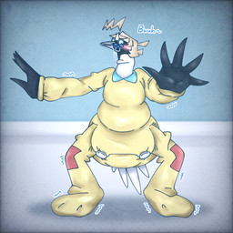 ageplay ahoge anthro babbling bent_legs black_body black_feathers blue_eyes bodily_fluids clothed clothed_anthro clothing diaper drooling feathers female fully_clothed fully_clothed_anthro hair infantilism inside object_in_mouth onesie pacifier pacifier_in_mouth regressed regression roleplay saliva solo standing text wearing_diaper white_body white_feathers yellow_body yellow_feather_hair yellow_feathers lazatthebass lazaret_(lazatthebass) avian bird gannet seabird sulid suliform 1:1 english_text