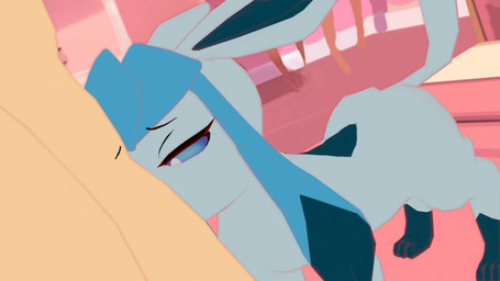 blush duo female feral genitals humanoid_genitalia humanoid_penis interspecies male oral penis pokephilia tongue tongue_out highwizard nintendo pokemon canid canine eeveelution generation_4_pokemon generation_6_pokemon glaceon human humanoid mammal pokemon_(species) 16:9 animated no_sound short_playtime webm widescreen