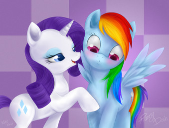 2012 blue_eyes blue_fur blush cutie_mark duo equine female female/female feral friendship_is_magic fur hair horn long_hair mammal mn27 multicolored_hair my_little_pony open_mouth pattern_background pegasus pink_background plain_background purple_background purple_eyes purple_hair rainbow_dash_(mlp) rainbow_hair rarity_(mlp) signature unicorn white_fur wing_boner wings
Rating: Safe
Score: 9
User: Rainbow_Dash
Date: June 16, 2012 2012 blue_eyes blue_fur blush cutie_mark duo equine female female/female feral friendship_is_magic fur hair horn long_hair mammal mn27 multicolored_hair my_little_pony open_mouth pattern_background pegasus pink_background plain_background purple_background purple_eyes purple_hair rainbow_dash_(mlp) rainbow_hair rarity_(mlp) signature unicorn white_fur wing_boner wings
Rating: Safe
Score: 9
User: Rainbow_Dash
Date: June 16, 2012