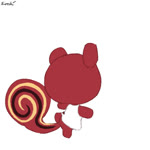 :3 anthro anus blue_eyes bottomless brown_body brown_fur chibi clothed clothing clumsy dress_shirt faceplant female fur handstand makeup narrowed_eyes on_model pawpads round_ears shirt shirt_only simple_background slapstick smug solo swirl_pattern tail tongue topwear topwear_only white_background x_anus simski animal_crossing nintendo pecan_(animal_crossing) mammal rodent sciurid tree_squirrel 1:1 2d_animation animated frame_by_frame no_sound short_playtime webm