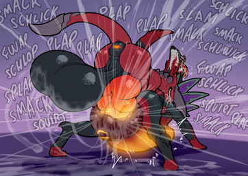 abdominal_bulge ahegao animal_genitalia animal_penis animal_vulva anus balls big_balls big_penis big_vulva black_anus black_balls black_body blade blush bodily_fluids butt canine_genitalia canine_penis canine_vulva digitigrade drooling duo ejaculation eyes_closed female female_feral female_penetrated feral feral_on_feral feral_penetrated feral_penetrating feral_penetrating_feral from_behind_position fwap genital_fluids genitals glowing glowing_genitalia glowing_penis head_blade heart_eyes heart_symbol huge_balls huge_penis hyper hyper_balls hyper_genitalia hyper_penis hyper_vulva intraspecies larger_female larger_penetrated larger_sub looking_pleasured male male/female male_feral male_penetrating male_penetrating_female multicolored_body orange_penis paws penetration penile penile_penetration penis penis_in_vagina perching_position plap puffy_anus quadruped red_body saliva schlick_(sound_effect) sex shlop size_difference slam smack_(sound_effect) smaller_male squirt_(sound_effect) submissive tail tail_blade tongue tongue_out toony vaginal vaginal_fluids vaginal_penetration vaginal_squirting vulva weapon_tail yellow_eyes luccatoasty league_of_legends riot_games tencent naafiri_(lol) canid canid_demon demon mammal 2026 digital_media_(artwork) hi_res