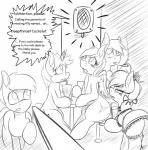 cigarette clothing dialogue feathered_wings feathers female group inside maid_uniform male sitting smoking text uniform wings replica_(artist) hasbro my_little_pony mythology deepthroat_cockslut fan_character equid equine mammal mythological_creature mythological_equine pegasus 2015 english_text hi_res monochrome sketch