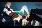 all_fours areola arm_armor armor back_wings black_armor black_eyeliner black_eyeshadow black_wings blonde_hair blue_clothing blush breasts brown_eyebrows brown_pubes butt cave clothed clothing cunnilingus duo ear_piercing exposed_breasts eyebrows eyelashes eyeliner eyes_closed eyeshadow feathered_wings feathers female female/female female_human female_humanoid genitals gorget green_body green_clothing green_eyes green_lips green_skin grey_eyebrows grey_hair hair hand_on_head heterochromia human_on_humanoid humanoid_genitalia humanoid_pussy inside interspecies laurel_wreath leg_armor lips looking_down_at_partner makeup multicolored_body multicolored_skin nipples not_furry open_mouth oral orange_clothing partially_clothed partially_clothed_female partially_clothed_human partially_clothed_humanoid piercing pink_areola pink_nipples pink_pussy pink_tongue pubes pussy reclining red_clothing red_eyes red_sclera sex short_hair side_view spread_legs spreading teeth tongue tongue_out vaginal white_body white_skin wings yellow_body yellow_skin tarakanovich european_mythology greek_mythology hades_(game) hades_2_(game) mythology eris_(hades) melinoe_(hades) human humanoid mammal winged_humanoid 2025 hi_res letterbox shaded