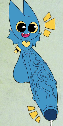 amputee anthro balls big_balls big_eyes big_penis blue_body blue_glans blue_skin bodily_fluids crossgender disability dripping erection excited fangs foreskin genital_fluids genitals glans heart_symbol huge_balls huge_penis hyper hyper_balls hyper_genitalia hyper_penis male open_mouth pegleg penis precum precum_drip saggy_balls simple_background small_but_hung solo spread_legs spreading teeth vein veiny_penis wings yellow_eyes young young_anthro gigaboy wolfindex cartoon_network mao_mao:_heroes_of_pure_heart adorabat bat mammal hi_res