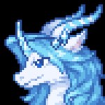 ambiguous_form ambiguous_gender blue_eyes blue_hair hair horn solo mythology qinghan dragon mythological_creature mythological_scalie scalie animated digital_media_(artwork) low_res pixel_(artwork) thumbnail female_(lore)