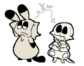 ambiguous_anthro ambiguous_gender anatomy anthro belly biped black_arms black_body black_ear_tips black_feet black_fur black_nose black_tail bone chest_tuft closed_frown contextual_arrow different_sized_pupils dipstick_ears directional_arrow dot_nose ear_markings feet frown fur gloves_(marking) grey_text hair half-closed_eyes long_ears markings monotone_background monotone_belly monotone_face monotone_hair monotone_tail mouth_closed multicolored_body multicolored_ears multicolored_fur narrowed_eyes nude_ambiguous nude_anthro pelvic_bone rib_cage short_arms short_legs simple_background skeleton skull solo standing tail tan_arms tan_belly tan_body tan_ears tan_face tan_fur tan_hair tan_tuft text tired_eyes tuft two_tone_arms two_tone_body two_tone_ears two_tone_fur white_background wide_hips meatcanister daniel_(meatcanister) mammal 2026 digital_media_(artwork) english_description english_text full-length_portrait pixel_(artwork) portrait male_(lore)