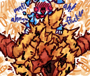 ambiguous_penetration anthro avian_legs beak big_butt blush blush_lines bodily_fluids bow_tie bow_tie_only breast_squish breasts butt butt_grab duo eyes_closed feathers female from_behind_position front_view hand_on_butt implied_orgasm looking_pleasured machine male male/female moan mostly_nude motion_lines nude onomatopoeia open_beak open_mouth penetration rough_sex sex slightly_chubby slightly_chubby_female sound_effects squish sweat sweatdrop tail tail_feathers text tongue tongue_out twitching scaliescum five_nights_at_freddy's five_nights_at_freddy's_2 scottgames toy_bonnie_(fnaf) withered_chica_(fnaf) animatronic avian humanoid lagomorph leporid mammal rabbit robot