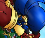 anthro ass_up big_breasts big_butt big_feet breasts butt cloud feet female gym_leader huge_breasts huge_butt huge_feet huge_hands huge_thighs hyper hyper_breasts hyper_butt hyper_feet hyper_hands hyper_thighs jack-o'_pose larger_female macro paws pose size_difference thick_thighs neoclassical_succubus nintendo pokemon cathy_(neoclassical_succubus) norman_(pokemon) generation_4_pokemon lucario pokemon_(species) hi_res