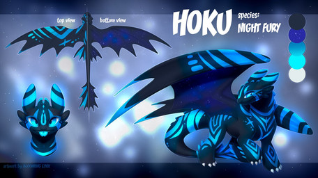 ambiguous_gender black_body blep blue_body blue_eyes blue_markings blue_tongue color_swatch feral looking_at_viewer markings mouth_closed side_view simple_background solo text tongue tongue_out wings bloominglynx dreamworks european_mythology how_to_train_your_dragon mythology fan_character dragon fury_(httyd) mythological_creature mythological_scalie night_fury scalie western_dragon 2025 artist_name model_sheet