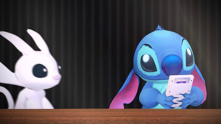 ambiguous_gender anthro blue_body blue_fur dancing duo fur handheld_console male music notched_ear semi-anthro tail white_body lucifersam01 disney game_boy game_boy_family lilo_and_stitch microsoft nintendo ori_(series) tetris xbox_game_studios ori_(ori) stitch_(lilo_and_stitch) alien experiment_(lilo_and_stitch) guardian_spirit 16:9 2016 3d_(artwork) 3d_animation animated autodesk_3ds_max_(artwork) digital_media_(artwork) hi_res huge_filesize long_playtime sound webm widescreen