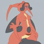 1:1 antennae_(anatomy) anthro anthrofied areola arthropod breasts cowgirl_position duo erect_nipples erection eyes_closed faceless_character faceless_male facial_hair female female_focus female_on_top female_penetrated from_front_position generation_4_pokemon genitals hi_res human insect insect_wings interspecies kricketune lying male male/female male_on_bottom male_penetrating male_penetrating_female mammal mustache nintendo nipples non-mammal_breasts nude on_bottom on_top open_mouth orthopterid penetration penile penile_penetration penis penis_in_pussy pokemon pokemon_(species) pokemorph posexe pussy sex simple_background small_breasts smile solo_focus tongue vaginal vaginal_penetration wide_hips wings