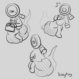 big_diaper clothed clothing diaper diaper_under_clothing feces pooping smelly soiling stink_cloud unclean_diaper used_diaper using_diaper wearing_diaper babbytag blushcrunch_studio dandy's_world rodger_(dandy's_world) 1:1