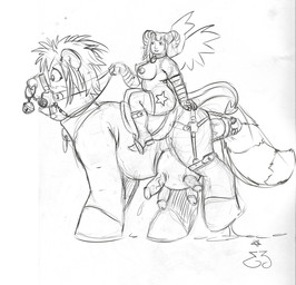 bdsm bit_gag breasts bridle cock_udder curled_horn dicknipples duo female female_penetrated feral gag genitals harness hatebear horn male male/female male_penetrating male_penetrating_female penetration penis penis_udders petplay ponyplay reins riding roleplay saddle sex sex_toy spade_tail straddling strapped_in_toy tail teats udders unusual_anatomy unusual_genitalia_placement unusual_penis_placement what engineskye digital_drawing_(artwork) digital_media_(artwork) greyscale monochrome sketch