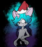 blue_hair christmas_clothing christmas_headwear clothing empty_eyes femboy fusion gradient_background gradient_hair hair hat headgear headwear holidays horn long_hair male narrow_hips not_furry one_eye_closed pink_hair pokemon_fusion santa_hat simple_background slim smile smiling_at_viewer solo thigh_gap thin_thighs unicorn_horn wink malegardevoir christmas nintendo pokemon maki_(malegardevoir) generation_3_pokemon humanoid kirlia pokemon_(species) 2022 alpha_channel