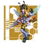 armor female food honey_(food) lance machine melee_weapon polearm solo weapon kenkou_cross android animal_humanoid arthropod arthropod_humanoid bee bee_humanoid humanoid hymenopteran hymenopteran_humanoid insect insect_humanoid robot robot_humanoid